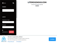 Tablet Screenshot of literogenous.com